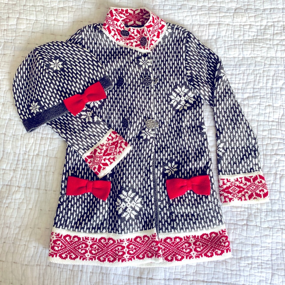 Festive & Fashionable Sweater and Hat